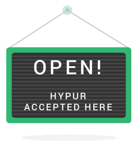 Hypur Accepted Here