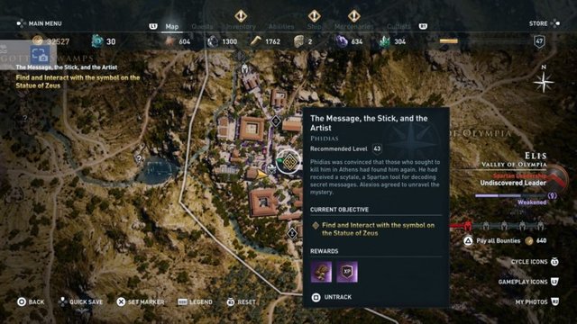 ac-odyssey-the-message-the-stick-and-the-artist-walkthrough