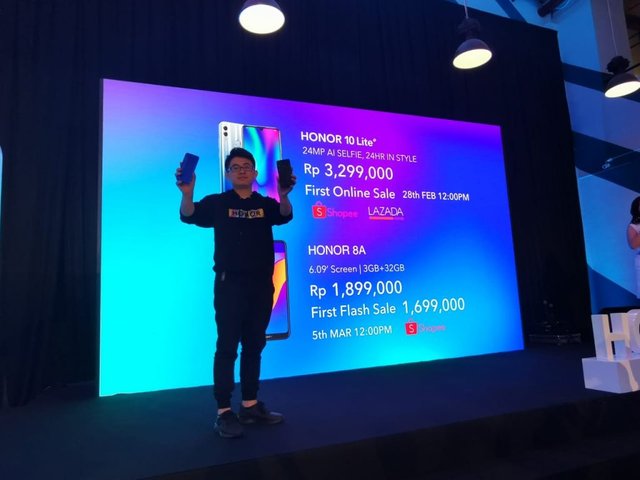 Falsh Sale Harga Honor 10 Lite