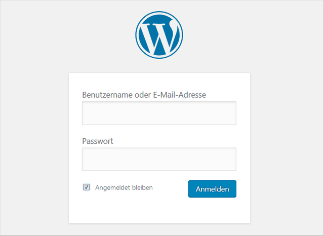 WordPress-Login