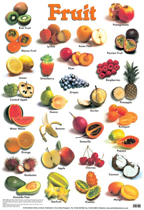 Different Types of Fruit