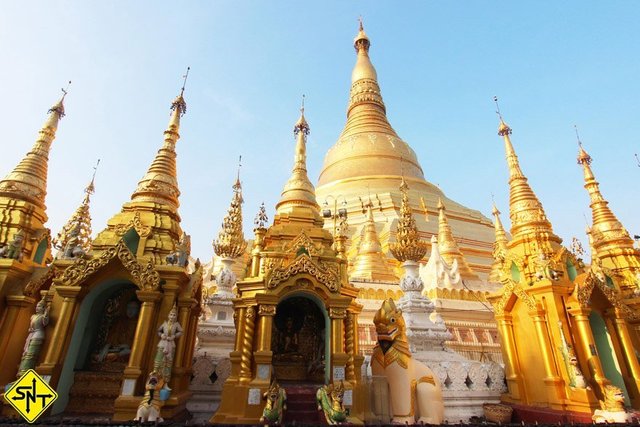 Siga Nossa Trilha - Myanmar - Pagode de Shwedagon