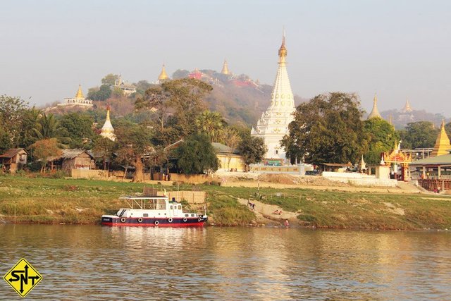  Myanmar - De Mandalay para Bagan de barco - Siga Nossa Trilha