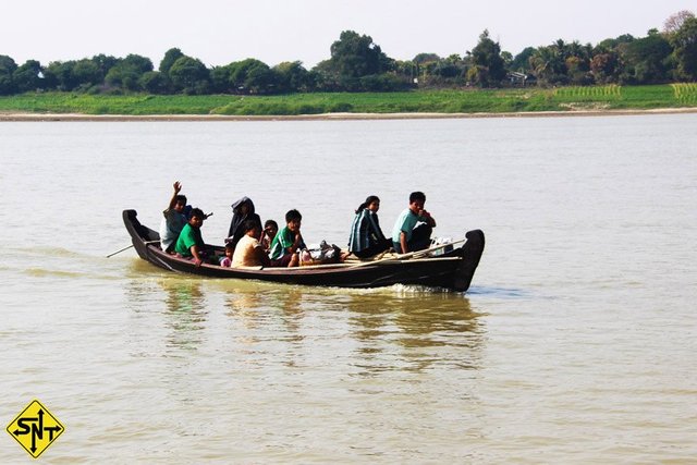  Myanmar - De Mandalay para Bagan de barco - Siga Nossa Trilha