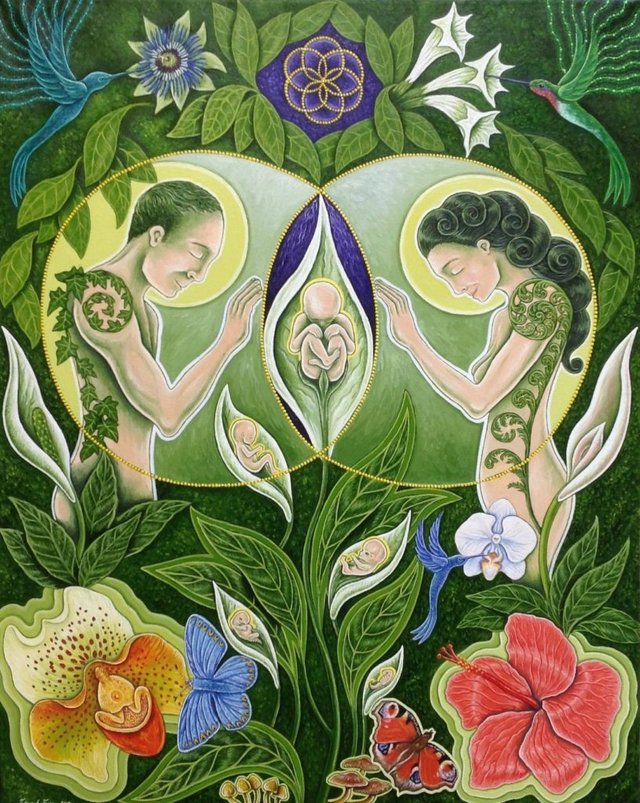 Born out of Nature by Edward Foster / Sacred Geometry