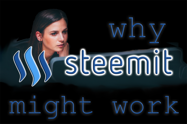 Why Steemit might work