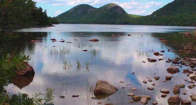 Bubble Mountains at Jordan Pond