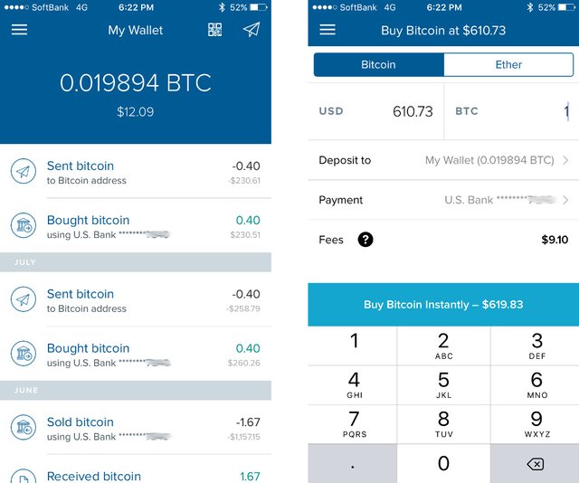 can i buy bitcoin from usd wallet in coinbase