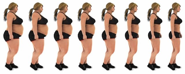 image of woman losing weight ketogenic diet