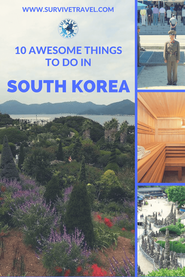 Pin, Awesome Things to do in South Korea, Survive Travel