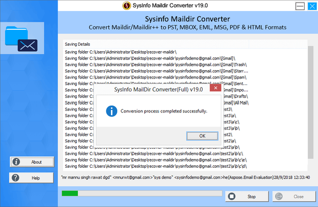https://www.sysinfotools.com/maildir-converter-screenshot.html