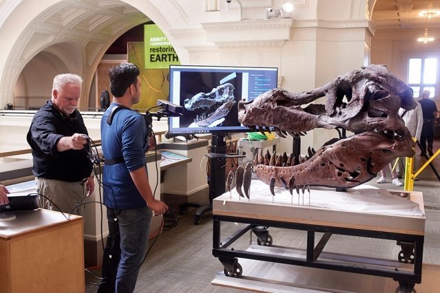 Microsoft, Kinect, Dinosaurier, MIT, Technologie