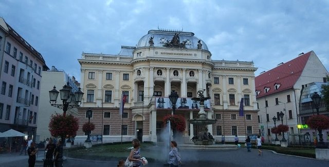 The National Theater in Bratislava