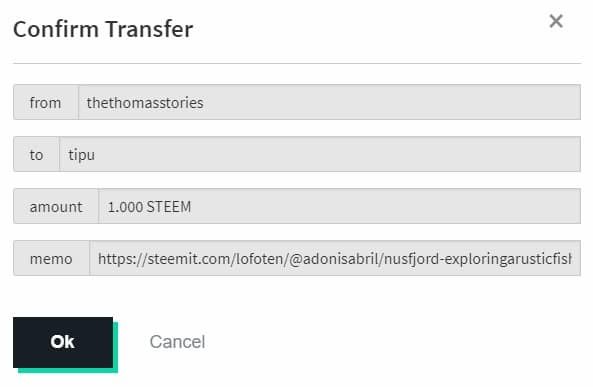 Sending a tip to @adonisabril for his latest article on Steemit