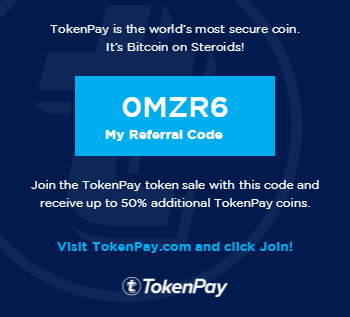 TokenPay Signup Offer