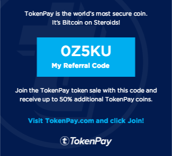 TokenPay Signup Offer