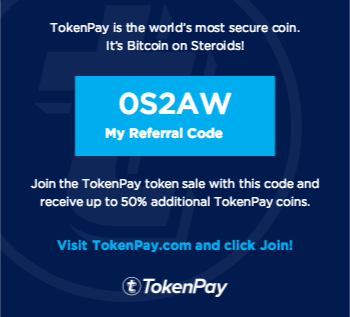 TokenPay Signup Offer