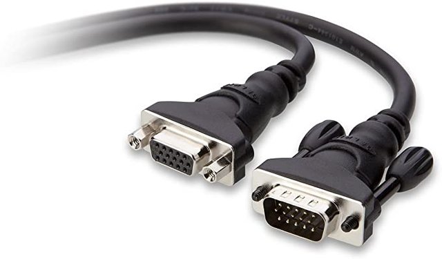 Belkin HDDB15M to HDDB15F VGA Monitor Extension Cable-25 feet Picture