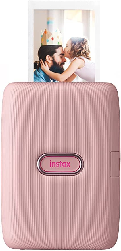 Fujifilm Instax Mini Link Smartphone Printer - Dusky Pink Photo