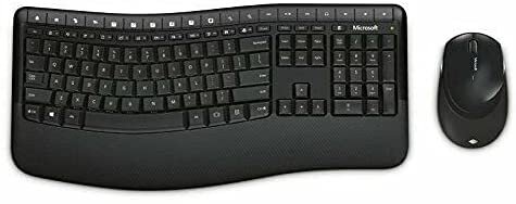 Microsoft Wireless Comfort Desktop 5050 with AES - Keyboard and Mouse JPG