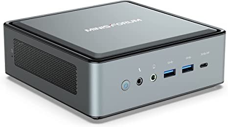 Mini PC AMD Ryzen 7 4800U Windows 10 Pro Desktop Computer, DDR4 16G RAM+512G SSD, HDMI/DP/USB-C 4K@60Hz Output, 2X RJ45 Port(1000/2500Mbps), 6X USB Port, WIFI6 AX200, AMD Radeon Graphics, 2X HDD Slot JPG