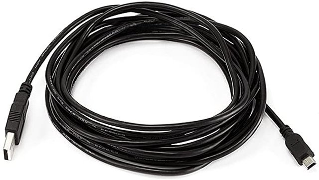 Monoprice 15-Feet USB A to mini-B 5pin 28/28AWG Cable (103898) JPG