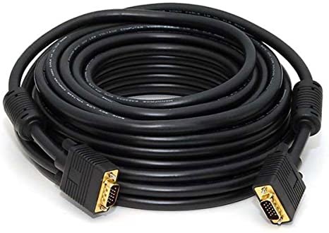 Monoprice 50ft Super VGA M/M CL2 Rated (For In-Wall Installation) Cable w/ Ferrites (Gold Plated) Photo