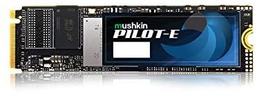 Mushkin Pilot-E – 1TB PCIe NVMe – Opal Data Encryption – M.2 (2280) Internal Solid State Drive (SSD) – Gen3 x4 – 3D TLC - (MKNSSDPE1TB-D8) JPG