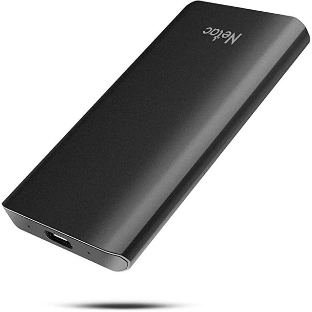 Netac External SSD Drive, Portable SSD 250GB SATA SSD for Type-C, Up to 500MB/s, USB3.2 Gen2 10Gbps External Solid State Drive Photo