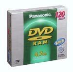 PANASONIC LMAF-120U Blank DVD-RAM Discs ( 3-Pack ) (Discontinued by Manufacturer) Picture