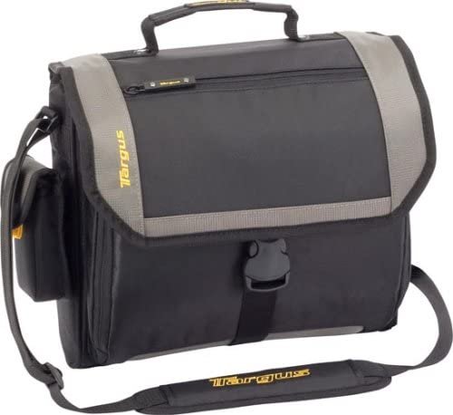 Targus CityGear Atlanta Messenger Case for 13.3-Inch Notebooks, Black/Grey (TCG213T) JPG