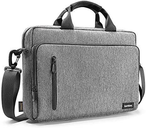 tomtoc 13.5 Inch Laptop Shoulder Bag for 13-inch MacBook Pro, MacBook Air, Surface Book, Surface Laptop, Multi-Functional Laptop Messenger Bag for Surface Pro, Dell XPS 13 Photo