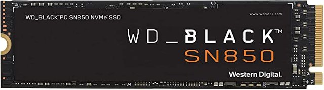 WD_BLACK 1TB SN850 NVMe Internal Gaming SSD Solid State Drive - Gen4 PCIe, M.2 2280, 3D NAND, Up to 7,000 MB/s - WDS100T1X0E Photo