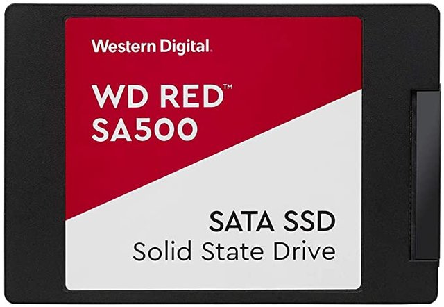 Western Digital 2TB WD Red SA500 NAS 3D NAND Internal SSD - SATA III 6 Gb/s, 2.5"/7mm, Up to 560 MB/s - WDS200T1R0A Photo