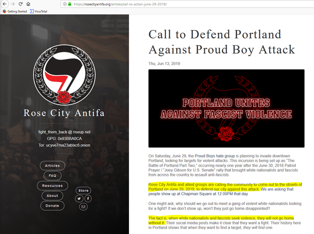 Rose City Antifa