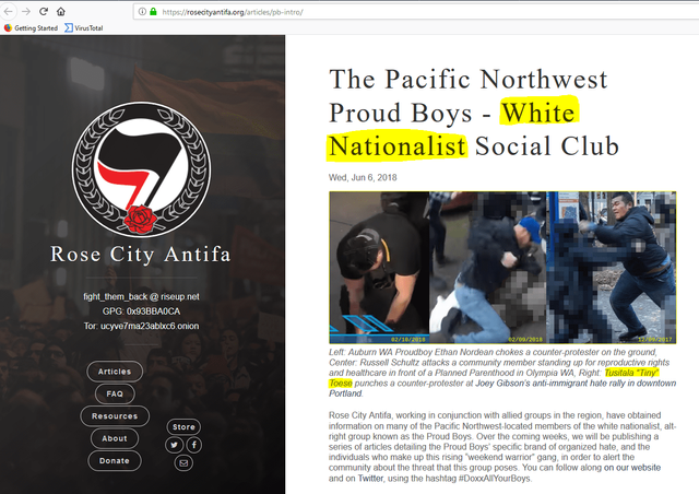 Rose City Antifa