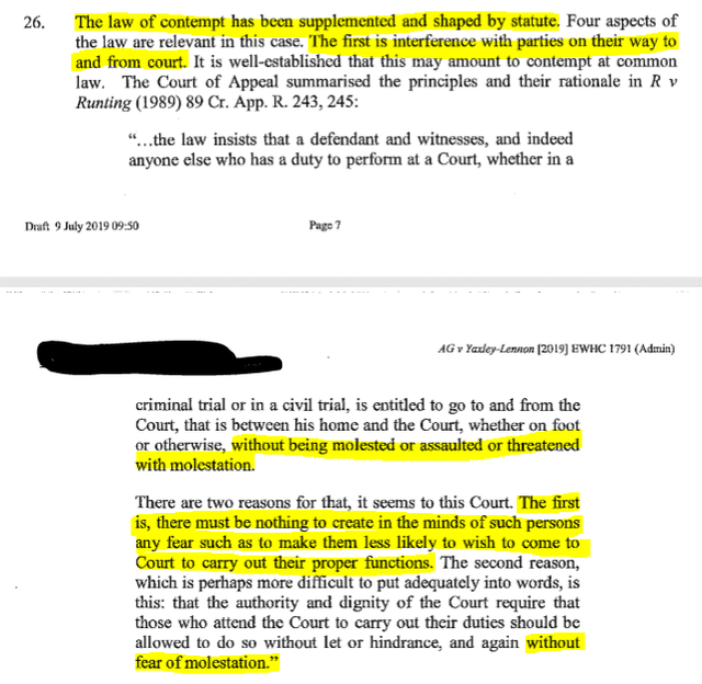 Pages 7 and 8 of the "judgement approved by the court for handing down"