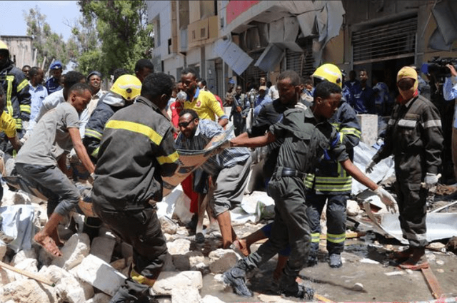 Al Shabab Car Bomb Attack In Mogadishu