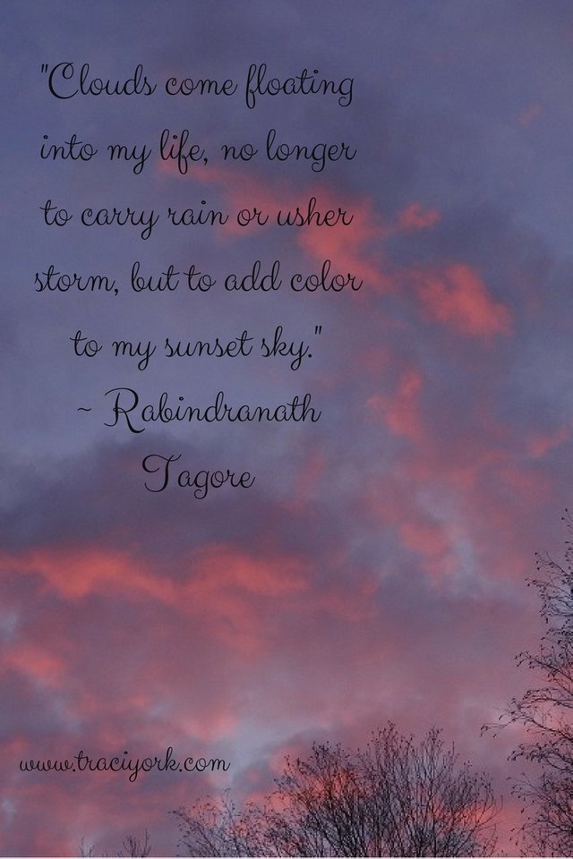 Clouds Quote by Rabindranath Tagore
