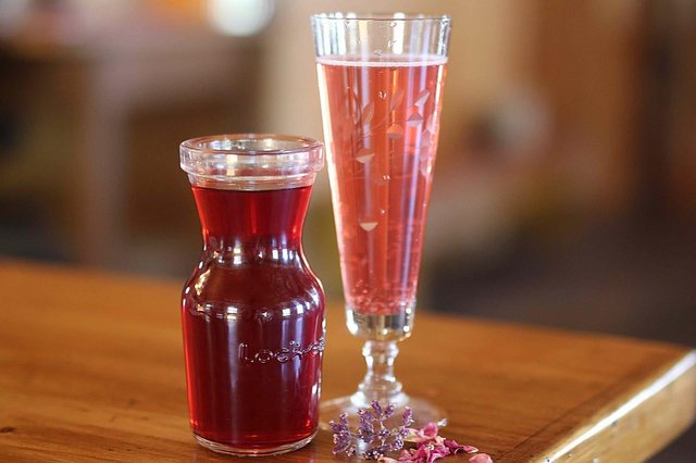 Simple Rose Petal Syrup (Recipe)