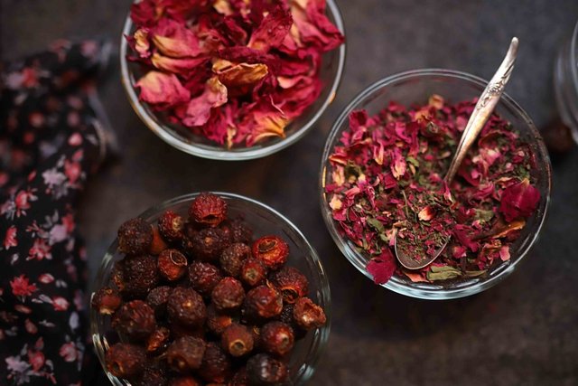Dried Rose Petals Packaged With Love (Recipes Included)