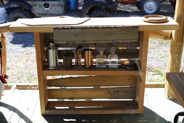 Upcycled Outdoor Kitchen