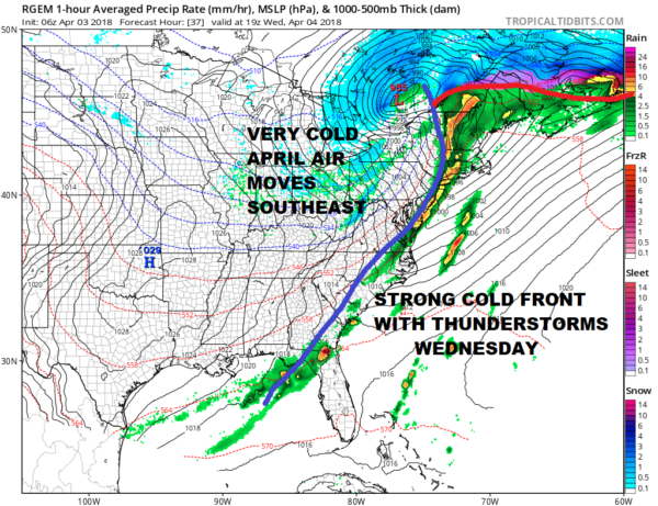 Rain Approaching Long Island Warm Front Woes Tonight Wednesday