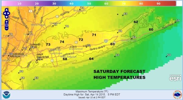 Weather Conditions Improving Warm Into Saturday Before Backdoor Front Arrives