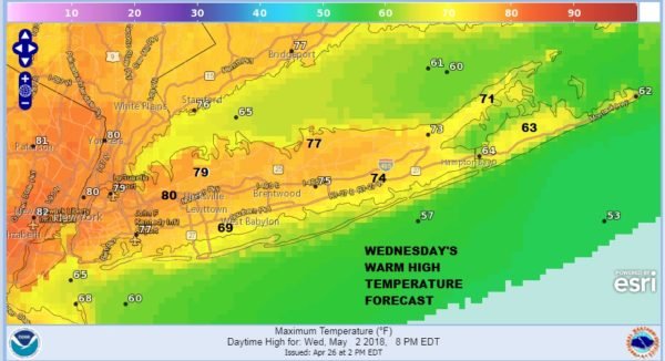 Long Island Rain Friday Some Sun Saturday Chilly Sunday