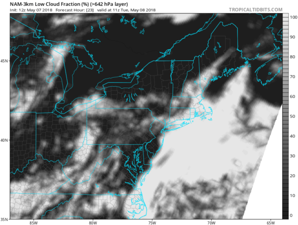 Morning Low Clouds Fog Next 2 Days