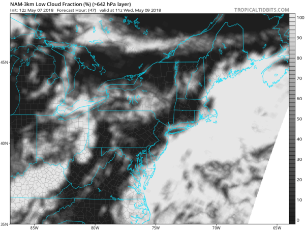 Morning Low Clouds Fog Next 2 Days