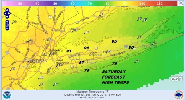 Low Humidity To Heat Humidity Beach Weather Coming This Weekend