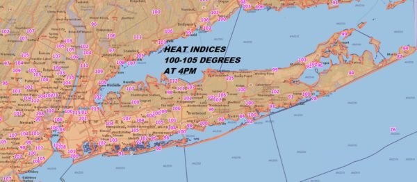 oppressive heat humidity