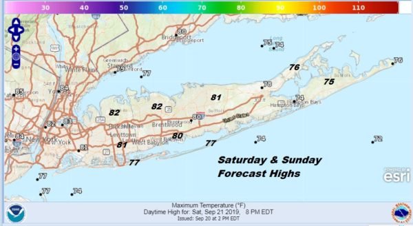 Beach Weekend Long Island Rip Currents High Surf Through Saturday